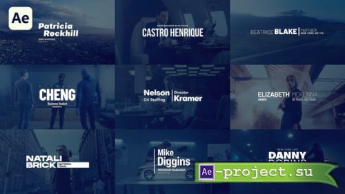 Videohive - Typography Titles - 58278448 - Project for After Effects