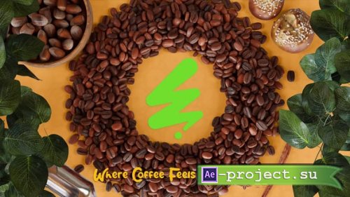 Videohive - Coffee Beans Logo - 58295207 - Project for After Effects