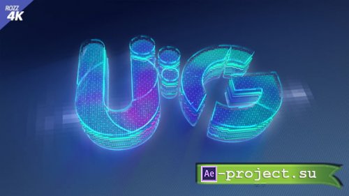 Videohive - Digital Black Clean 3D Logo - 58346680 - Project for After Effects