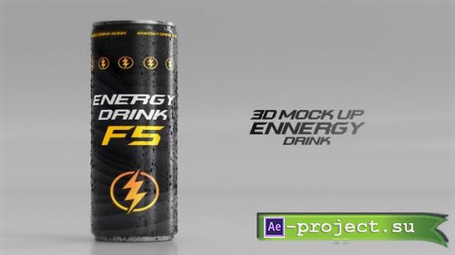 Videohive - Energy Drink Animated Condense - 58342759 - Project for After Effects