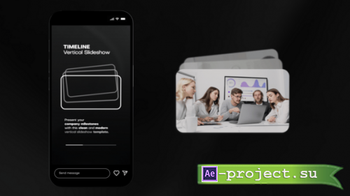 Videohive - Timeline Vertical Slideshow - 58342687 - Project for After Effects