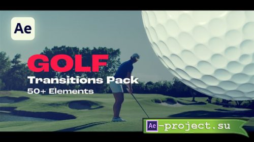 Videohive - Golf Transitions - 58361395 - Project for After Effects