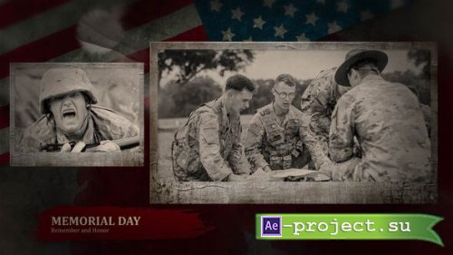 Videohive - Memorial Day | American Flag Day - 58357440 - Project for After Effects