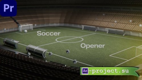 Videohive - Soccer Mosaic Opener | MOGRT - 58422323 - Premiere Pro Templates