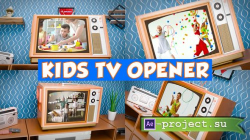 Videohive - Kids TV Opener | MOGRT - 57966358 - Premiere Pro Templates