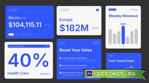 Videohive - Market Sales Infographic - 58404873 - Project for After Effects