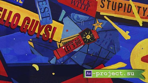 Videohive - Expressionist Graphics Titles - 58387801 - Project for After Effects