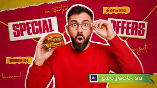 Videohive - Fast Food Intro - 58346173 - Project for After Effects Videohive - Fast Food Intro - 58346173 - Project for After Effects