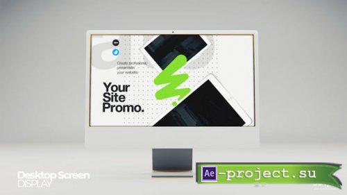 Videohive - Desktop Screen Mockup - 58407930 - Project for After Effects