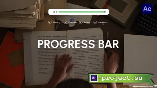 Videohive - Progress Bar - 58378088 - Project for After Effects