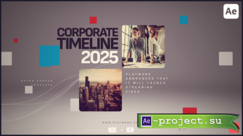 Videohive - Corporate Timeline - 58404993 - Project for After Effects
