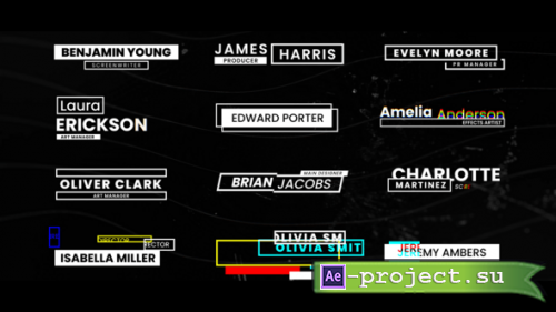 Videohive - Glitch Lower Thirds | After Effects - 58375496 - Project for After Effects