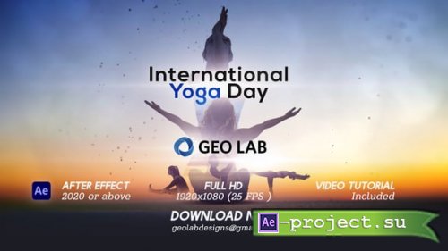 Videohive - International Day of Yoga - 58282695 - Project for After Effects