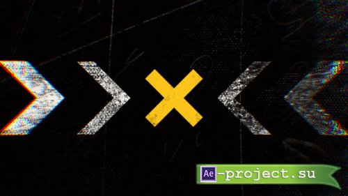 Videohive - Grunge Attention Logo - 58242247 - Project for After Effects