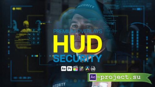 Videohive - Premium Overlays HUD Security - 58483075 - Project for After Effects