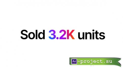 Videohive - Numbers - 58422683 - Project for After Effects