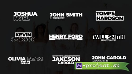 Videohive - Lower Thirds | AE - 58423306 - Project for After Effects