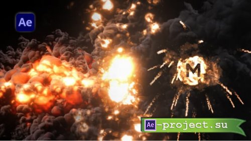 Videohive - Explosion Logo Reveal - 58424588 - Project for After Effects