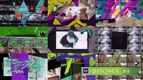 Videohive - Expressionist Transitions - 58441261 - Project for After Effects