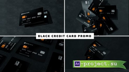 Videohive - Black Credit Card Promo - 58482671 - Project for After Effects
