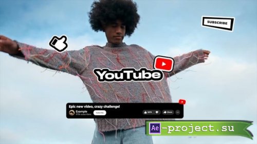 Videohive - YouTube UI - 58517807 - Project for After Effects