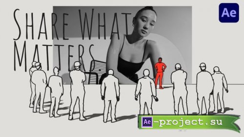 Videohive - Stand Out  3D Stylized Intro - 58487980 - Project for After Effects