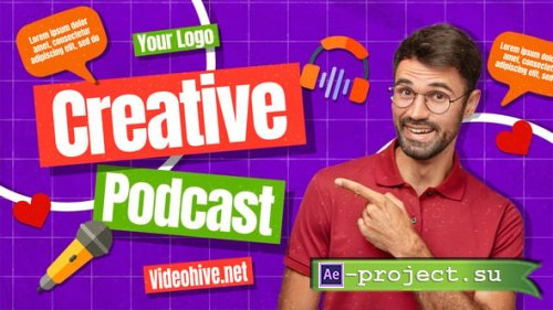 Videohive - Podcast Intro - 58492072 - Project for After Effects