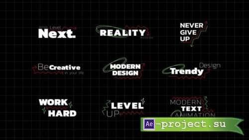 Videohive - Text Animation / AE - 58489662 - Project for After Effects