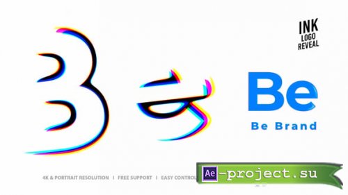 Videohive - Ink Logo Sting - 58489236 - Project for After Effects