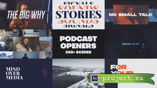 Videohive - Podcast Openers - 58498269 - Project for After Effects