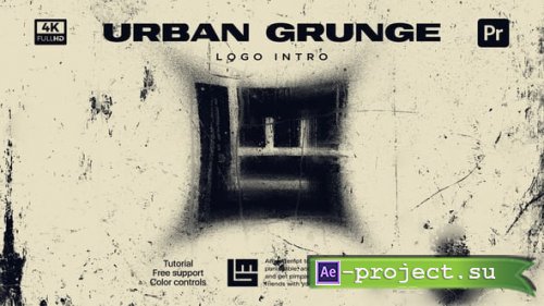 Videohive - Urban Grunge Logo Intro - 58472193 - Premiere Pro Templates