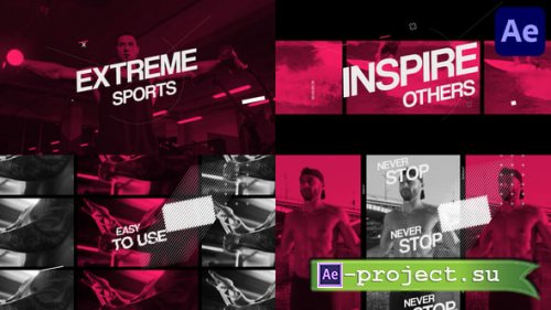 Videohive - Extreme Sport Slides for After Effects - 58479876 - Project for After Effects