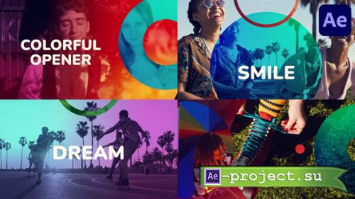 Videohive - Colorful Opener for After Effects - 58354553 - Project for After Effects