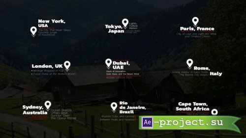 Videohive - Location Titles  Ae - 58517062 - Project for After Effects