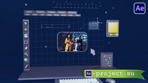 Videohive - 3D Designer Logo - 58517058 - Project for After Effects