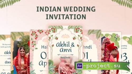 Videohive - Indian Wedding Invitation - 58514412 - Project for After Effects