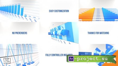 Videohive - Graph Infographics Element 3D - 16896917 - Project for After Effects