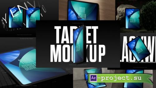 Videohive - Tablet Mockups - 58515131 - Project for After Effects