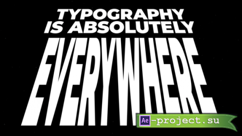 Videohive - Kinetic Typography Intro - 58569702 - Project for After Effects