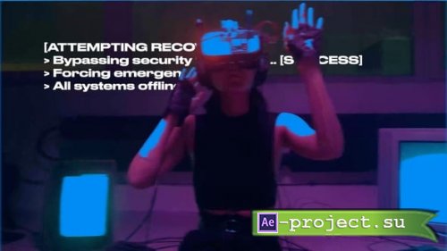 Videohive - Hacking & Error Transitions - 58529728 - Project for After Effects