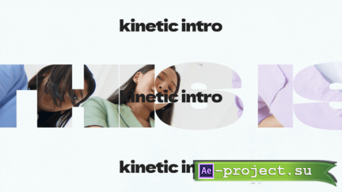 Videohive - Upbeat Kinetic Intro - 58312191 - Project for After Effects
