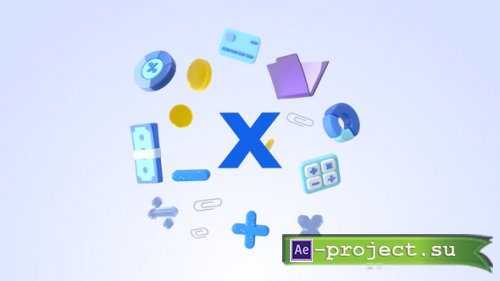 Videohive - Finance 3D Logo - 58583658 - Project for After Effects