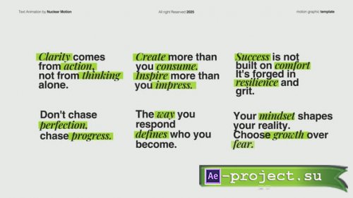 Videohive - Text Animation - 58592520 - Project for After Effects