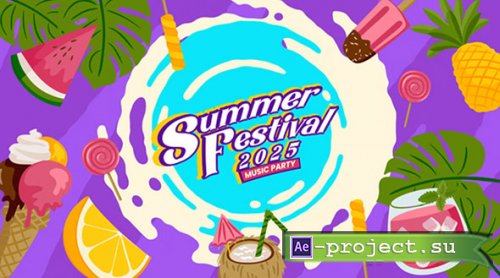 Videohive - Summer Music Festival Promo - 58593191 - Project for After Effects