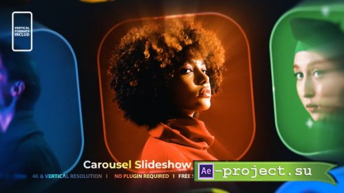 Videohive - Carousel Slideshow Logo - 58590793 - Project for After Effects