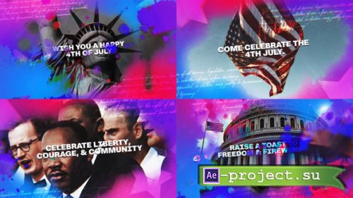 Videohive - 4th Of July Opener - 58589822 - Project for After Effects