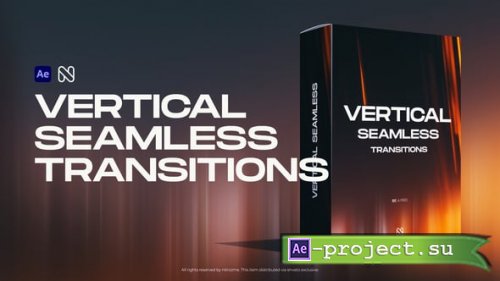 Videohive - Vertical Seamless Transitions - TikTok, Reels, Shorts, Stories - 58642212 - Project for After Effects
