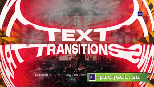 Videohive - Text Transitions - 58604846 - Project for After Effects