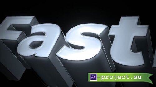 Videohive - 3d Text Animation - 58595351 - Project for After Effects