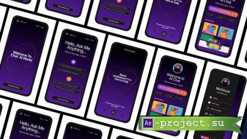 Videohive - AI UI Mobile Kits - 58592901 - Project for After Effects